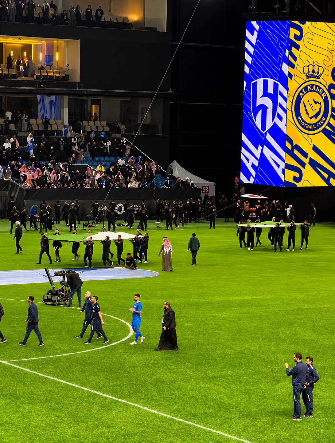 Hilal vs AlNaser Podium